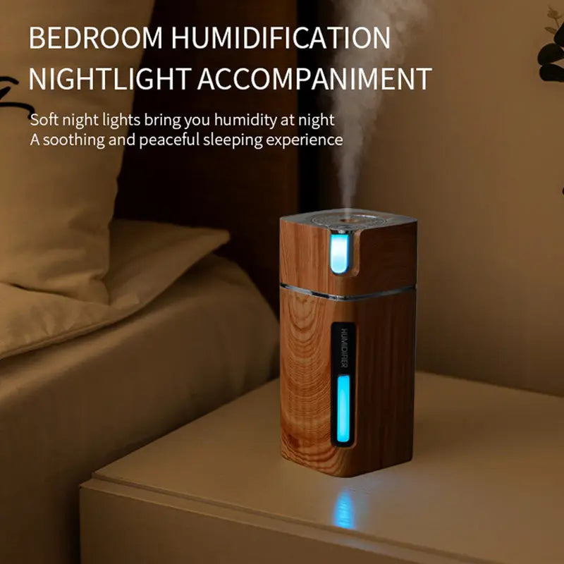 Ultrasonic Air Humidifier USB LED Light - USMOD090 Maroon Asteria