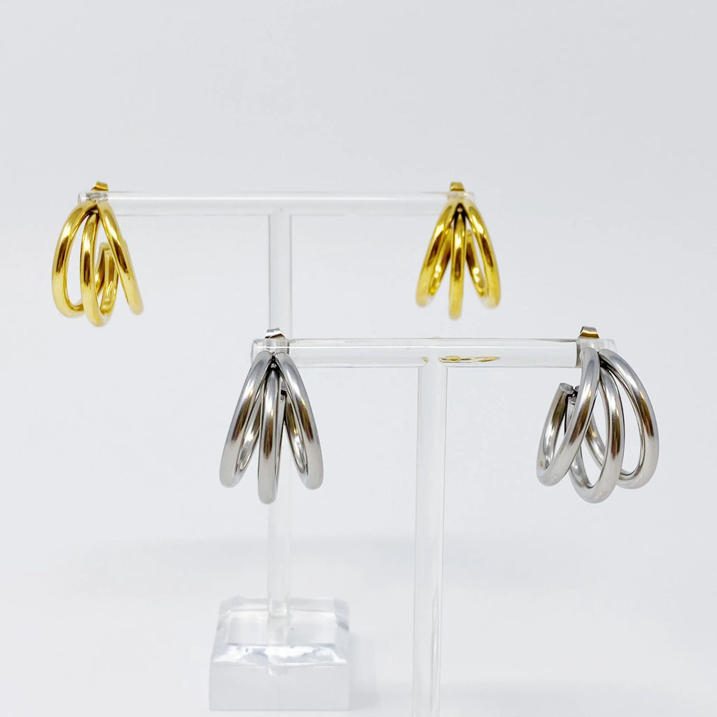 Triple the Layers Earrings DC-Ellison+Young