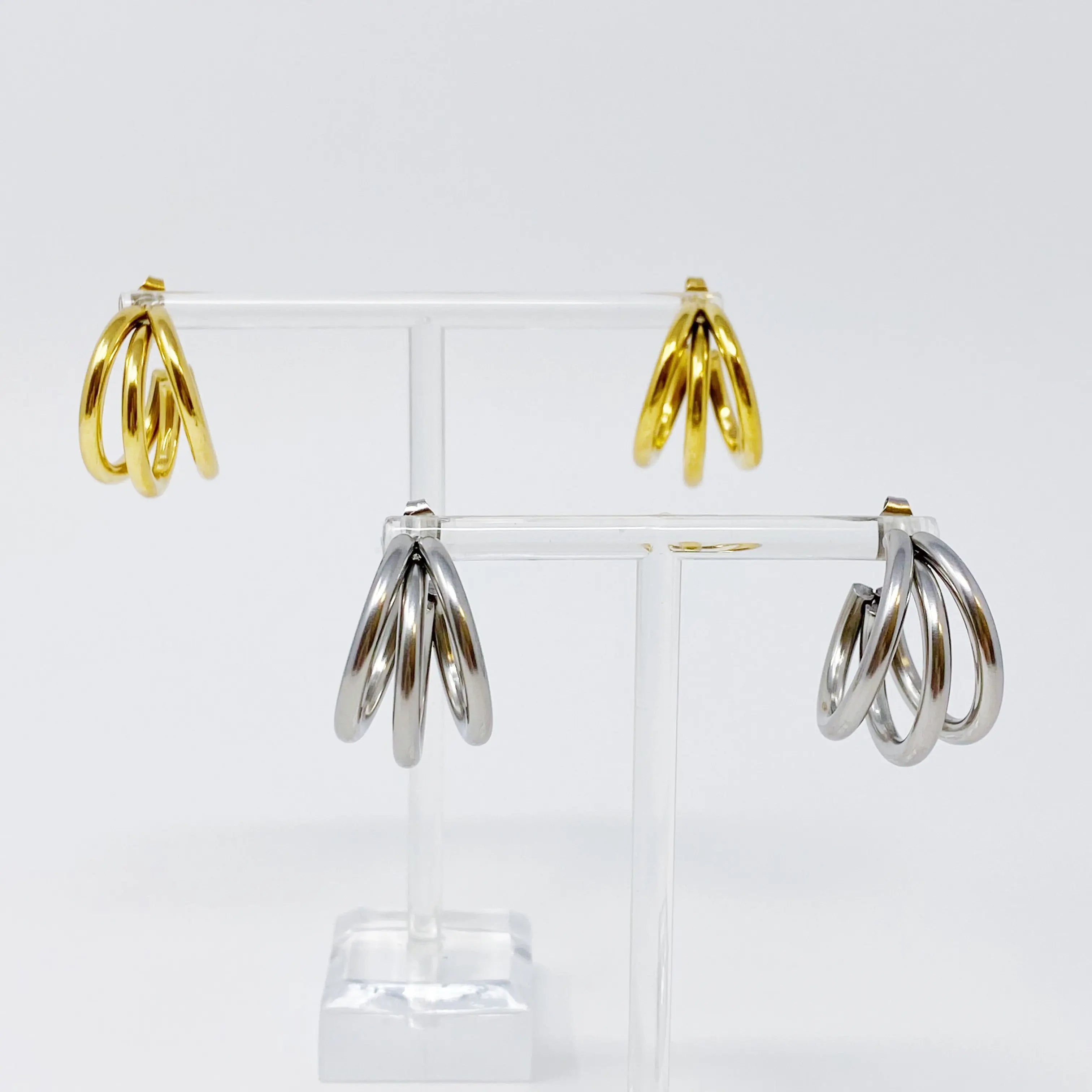 Triple the Layers Earrings DC-Ellison+Young