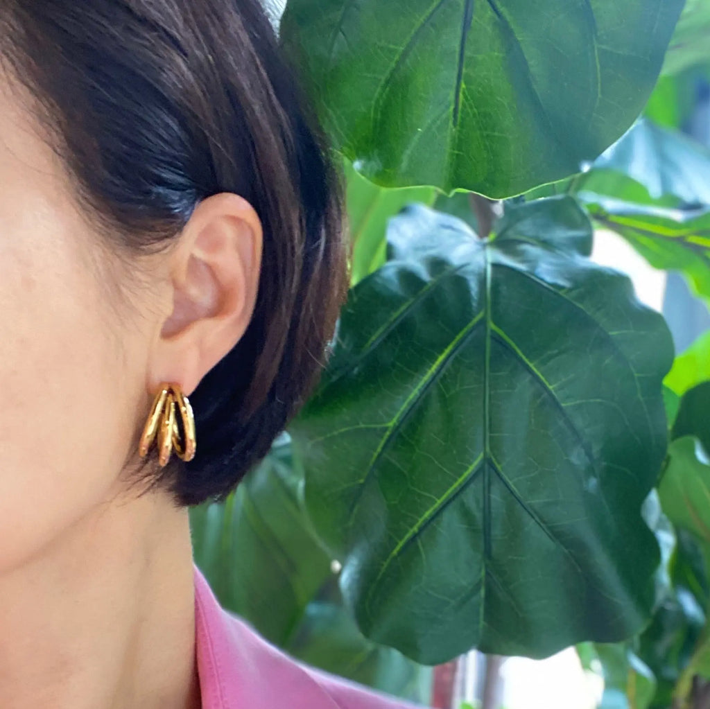 Triple the Layers Earrings DC-Ellison+Young