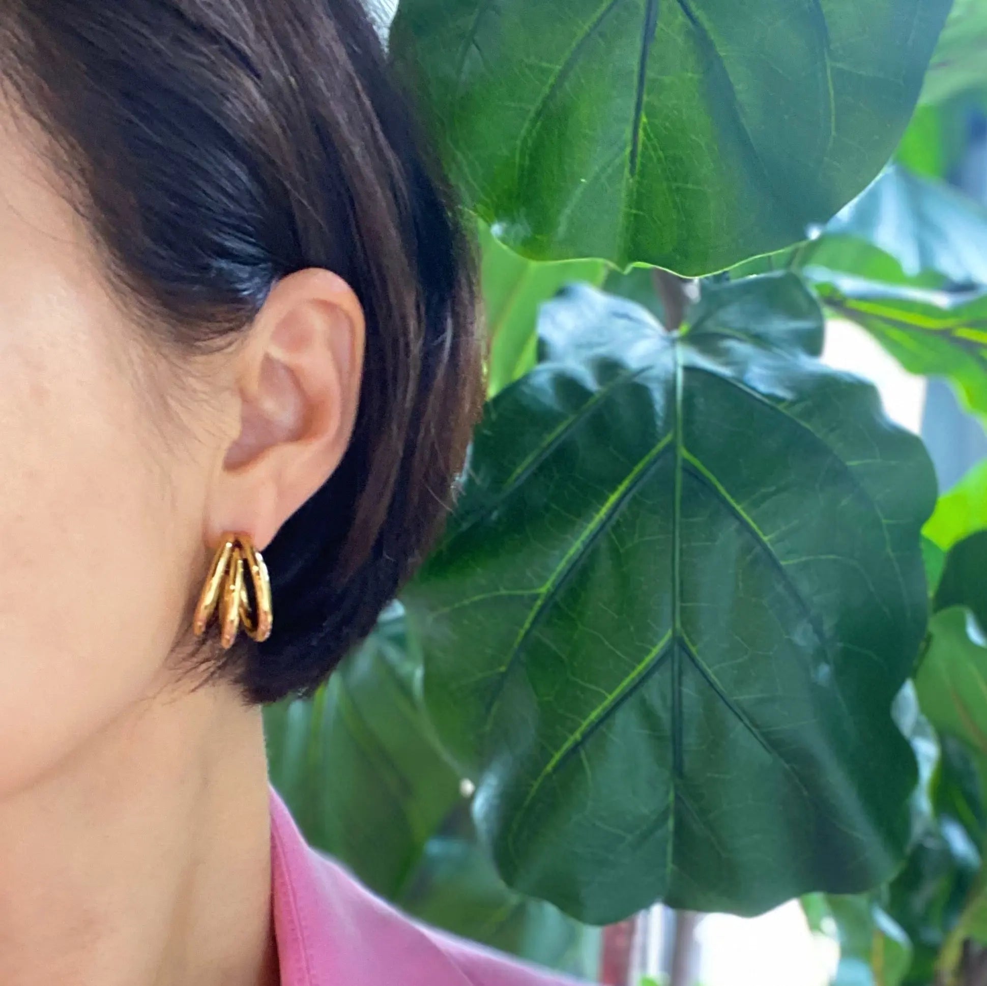 Triple the Layers Earrings DC-Ellison+Young