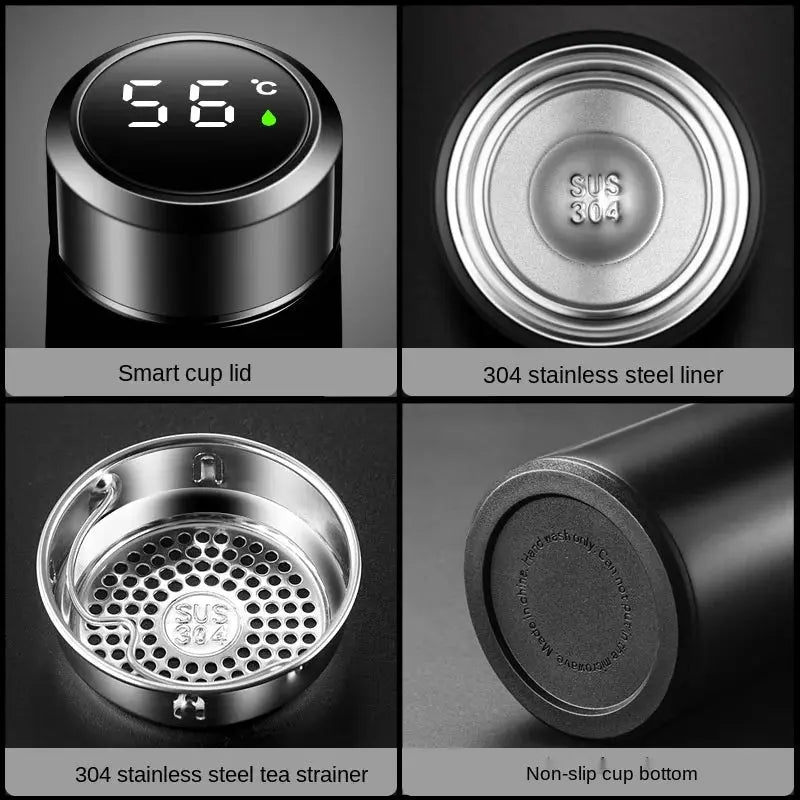 Smart Digital Thermos Water Bottle/Coffee Thermal Mug - USMWB022 US-GiftStore-4U
