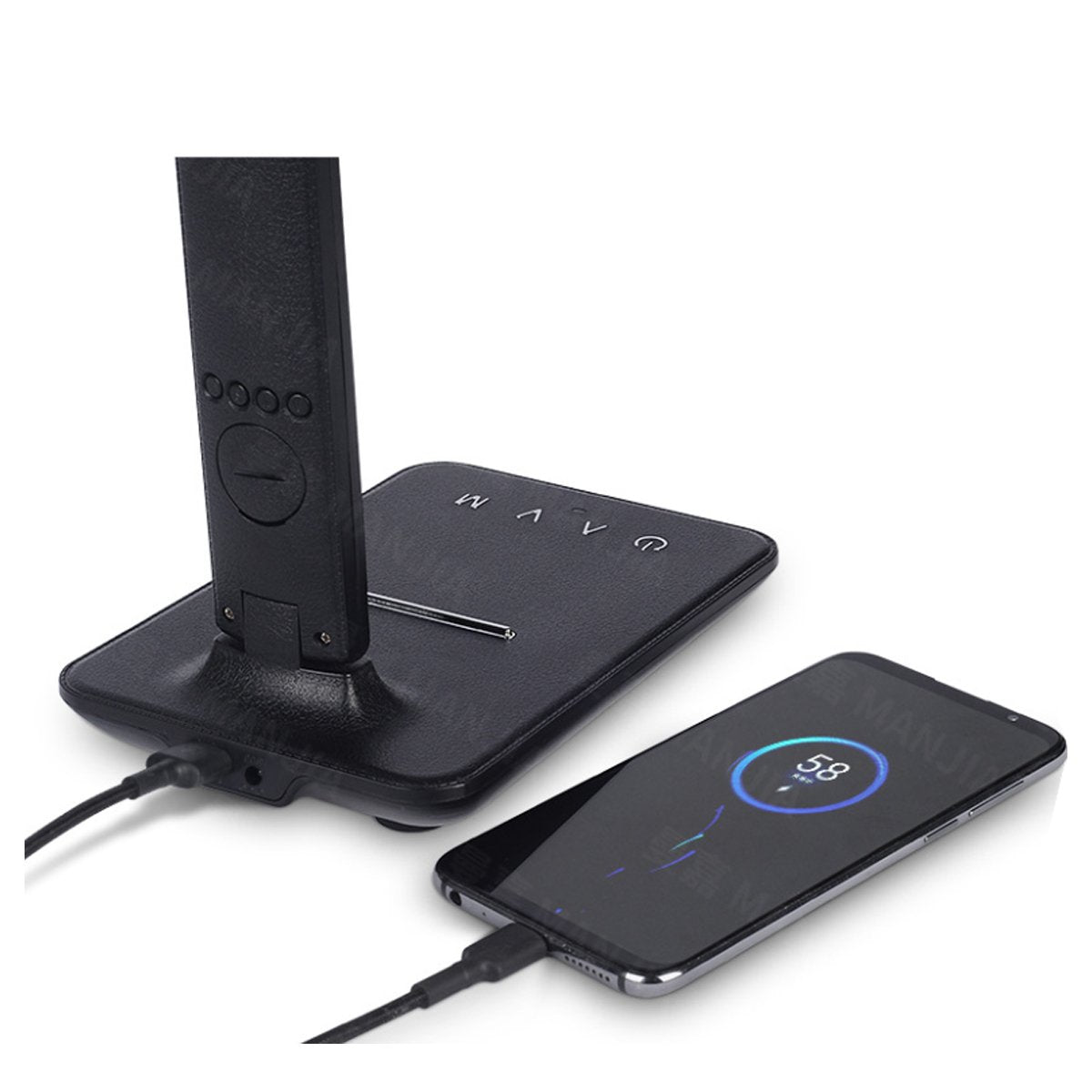 Lamp Plus 3 in 1 Lamp with Phone Charger, Clock and Thermostat - USMMA0103