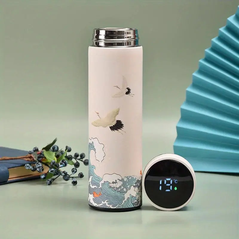Thermal Water Bottle, Smart Temperature Display - USMWB-013 US-GiftStore-4U