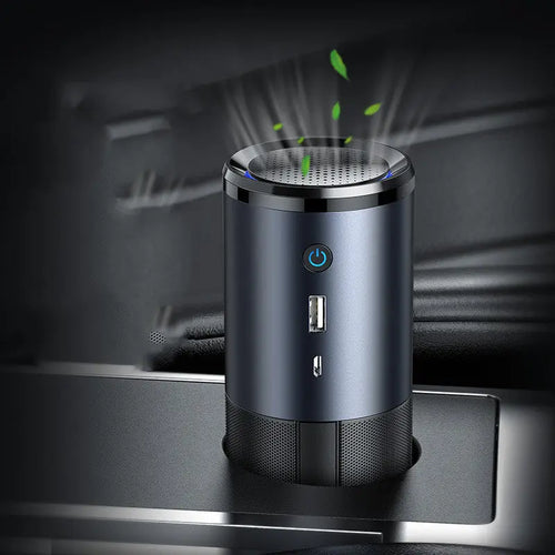 Car Air Purifier Ionizer Negative Ion Car Air Freshener - USMOD0106 Maroon Asteria