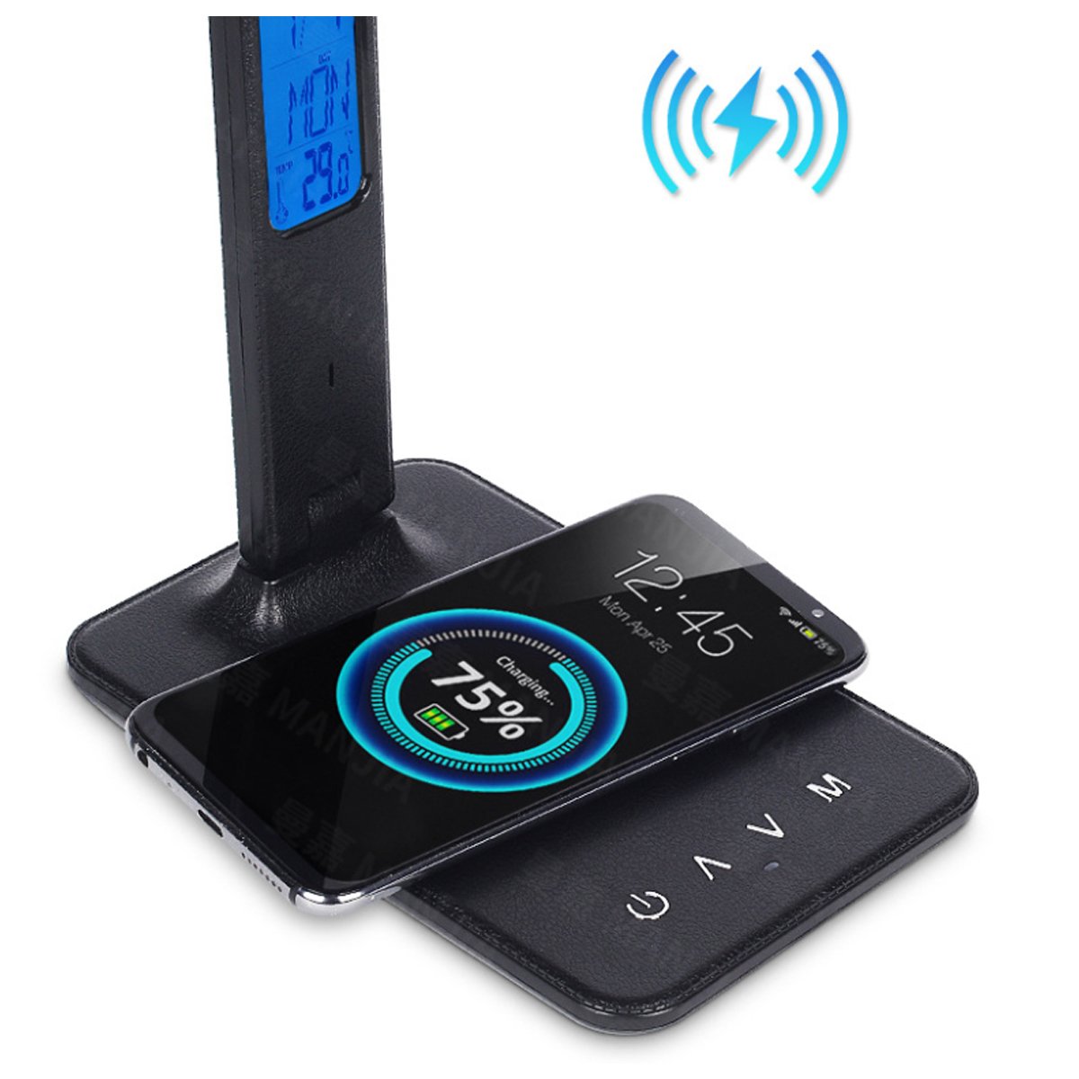 Lamp Plus 3 in 1 Lamp with Phone Charger, Clock and Thermostat - USMMA0103