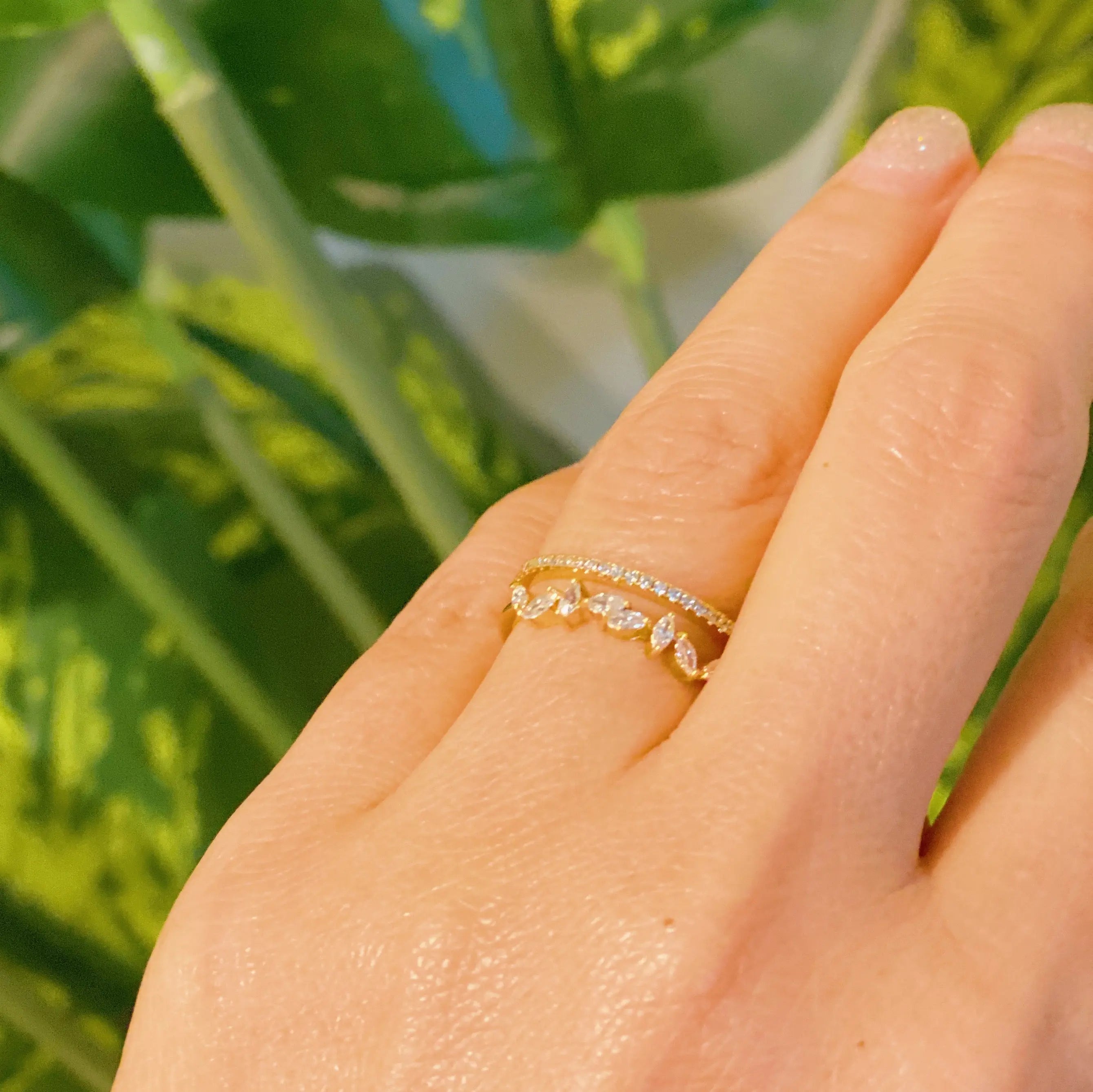 French Romance Jeweled Ring - USMJ0326 DC-Ellison+Young