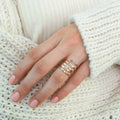 Tiny Name Ring - Minimalist Ring - delicate ring - USMJ0328 DC-Maiden-Art