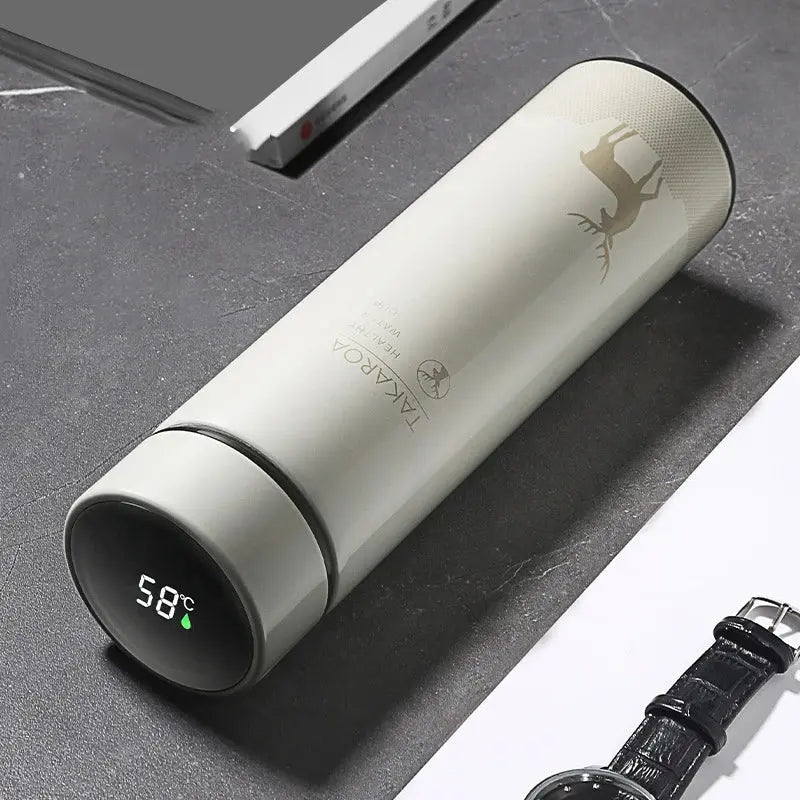 Thermos Water Bottle with Temp Display Vacuum Flasks 500ml - USMWB-021 US-GiftStore-4U