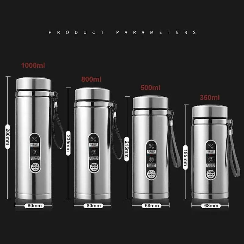 Smart Thermos Insulated Water Bottle in different Sizes - USMWB-015 US-GiftStore-4U