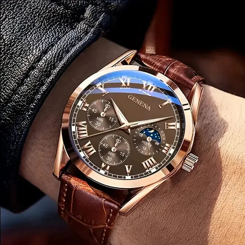 Men's business and casual quartz watch - USMW0299 US-GiftStore-4U