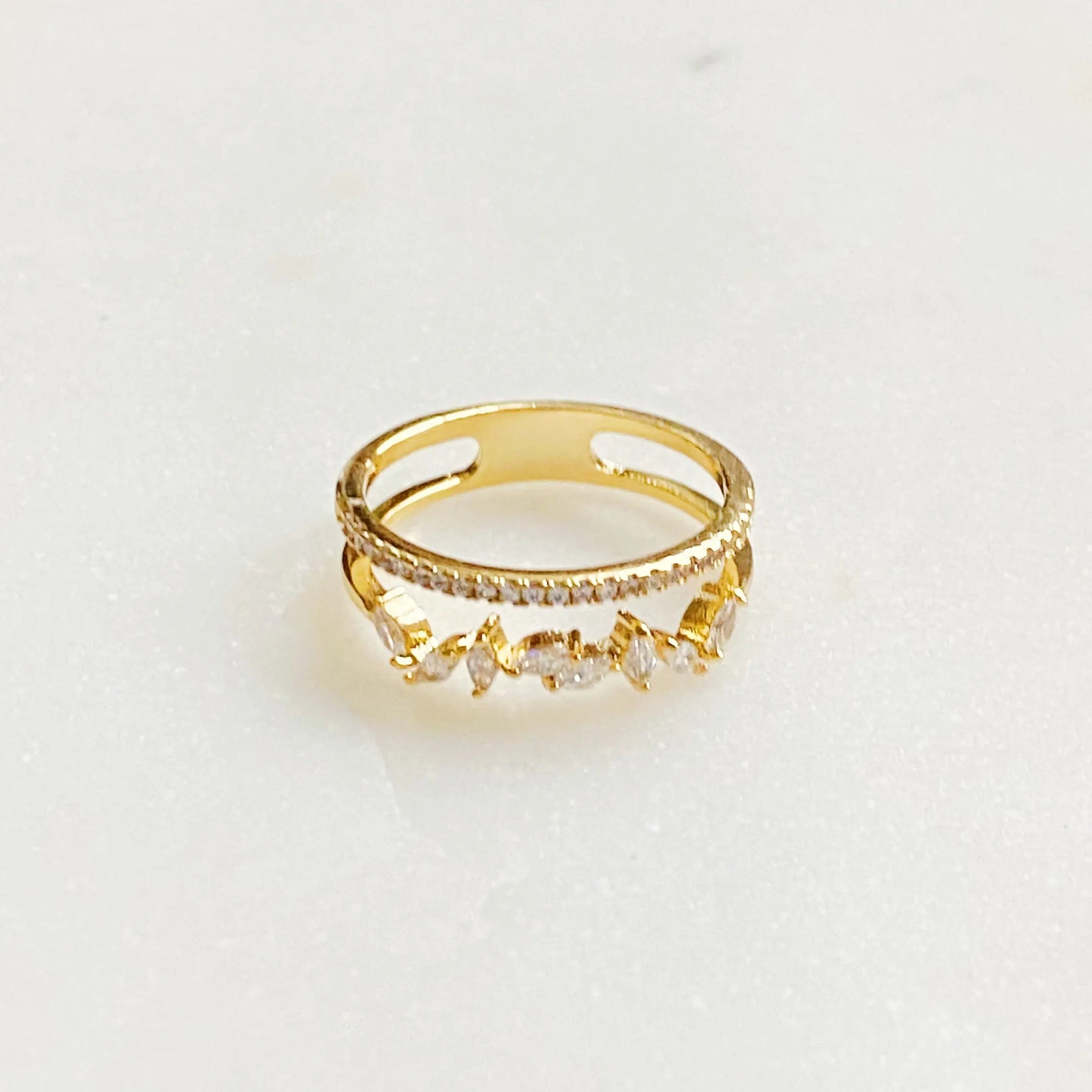 French Romance Jeweled Ring - USMJ0326 DC-Ellison+Young