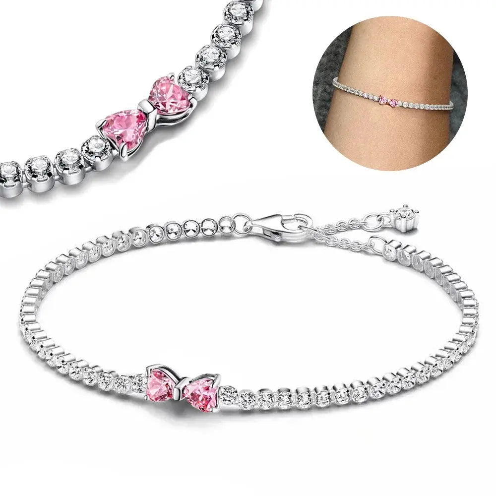 Valentine Gift Colored Bow Bracelet - USM006 AliExpress-Dropship
