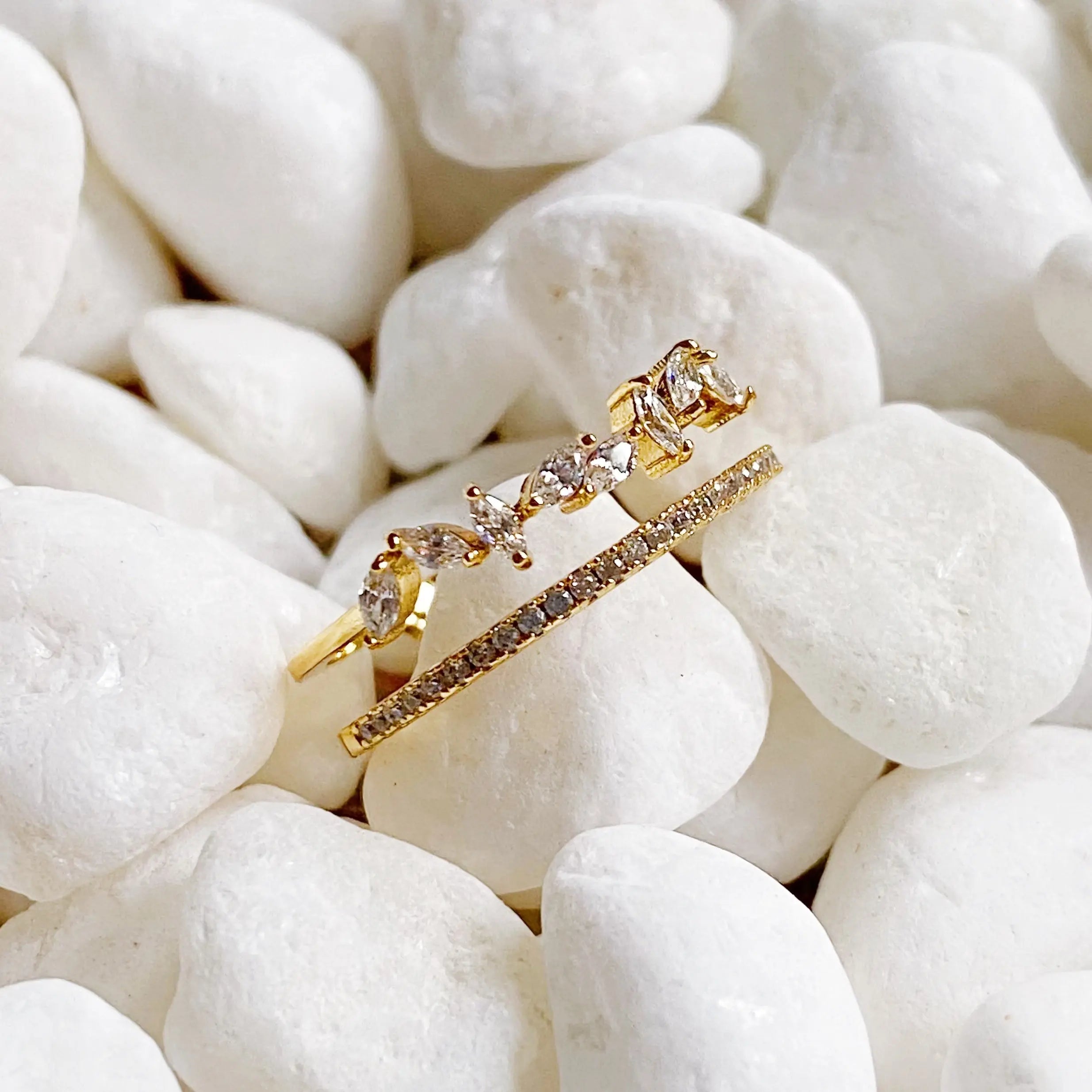 French Romance Jeweled Ring - USMJ0326 DC-Ellison+Young