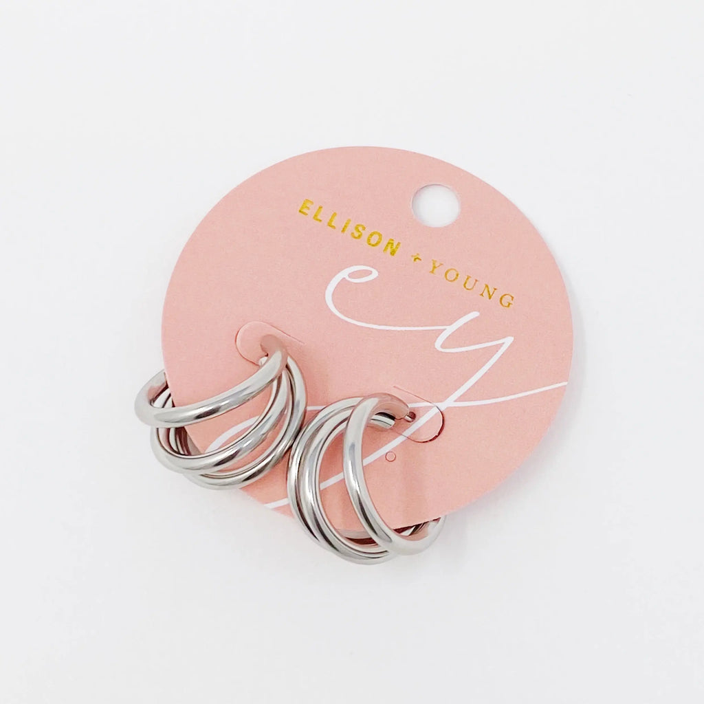 Triple the Layers Earrings DC-Ellison+Young