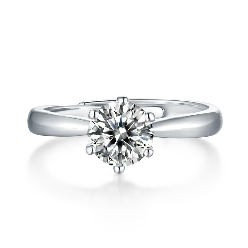 Diamond Wedding Ring Sterling Silver Plated Ring - USMJ0231 AliExpress-Dropship