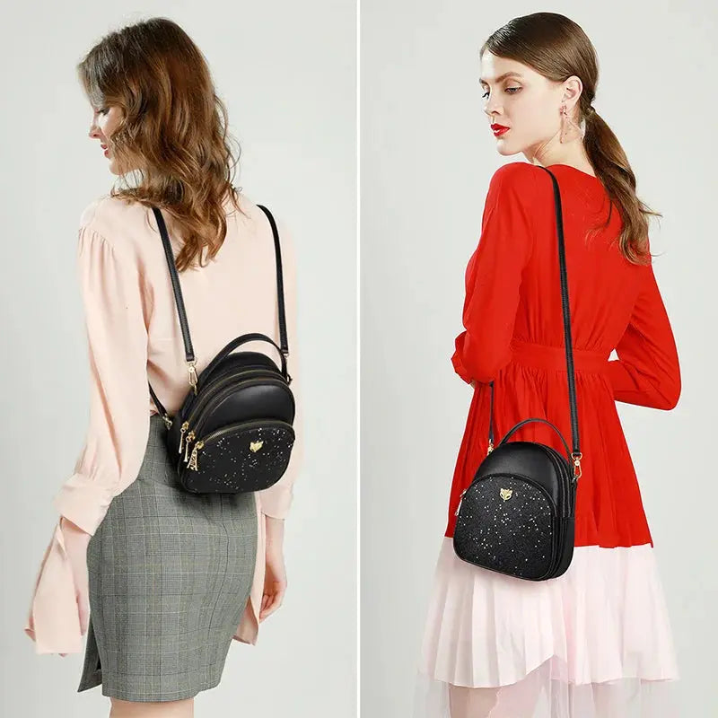 FOXER Glett Design Mini Female Backpack Split Leather Multilayer - USMGD0248 AliExpress-Dropship