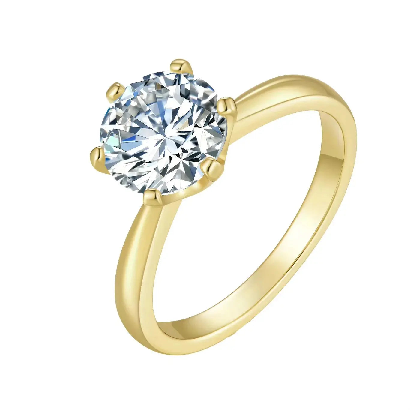 Diamond Wedding Ring Sterling Silver Plated Ring - USMJ0231 AliExpress-Dropship