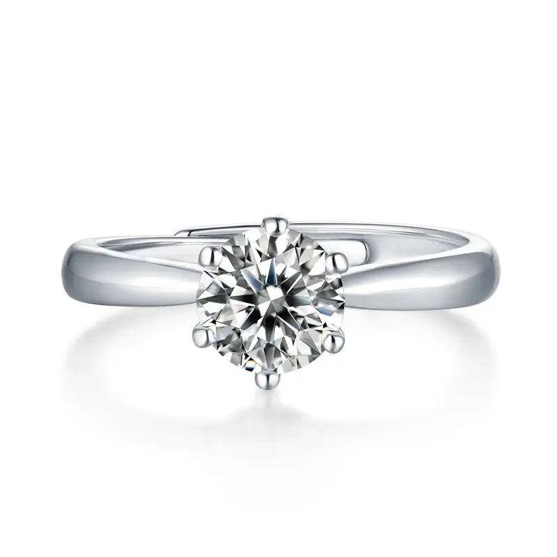 Diamond Wedding Ring Sterling Silver Plated Ring - USMJ0231 AliExpress-Dropship