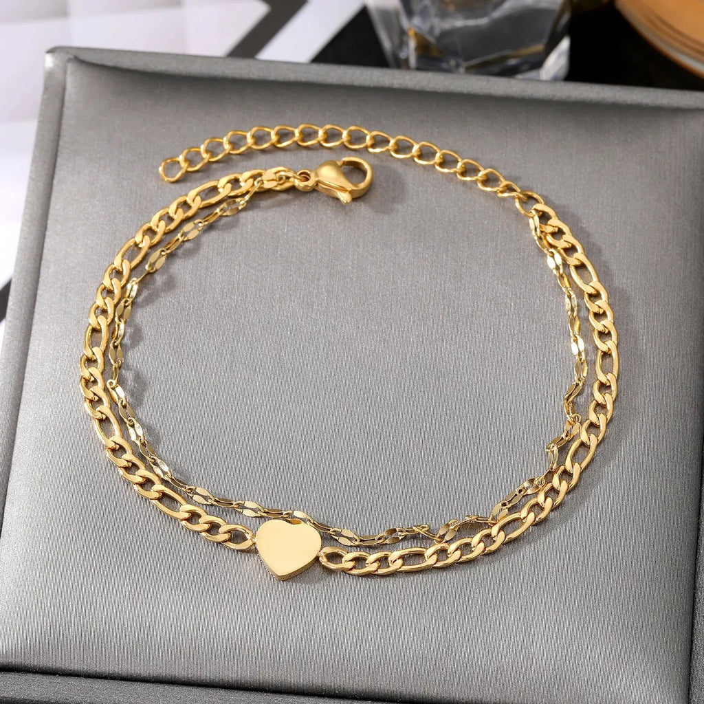 VKME Women Jewelry Love Letter Heart Bracelet - USMJ0235 AliExpress-Dropship