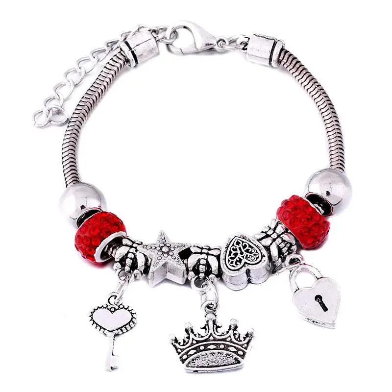 Fashion Glamour Bangle Jewelry 6 Colors Metal Lobster Buckle - USMJ0219 AliExpress-Dropship