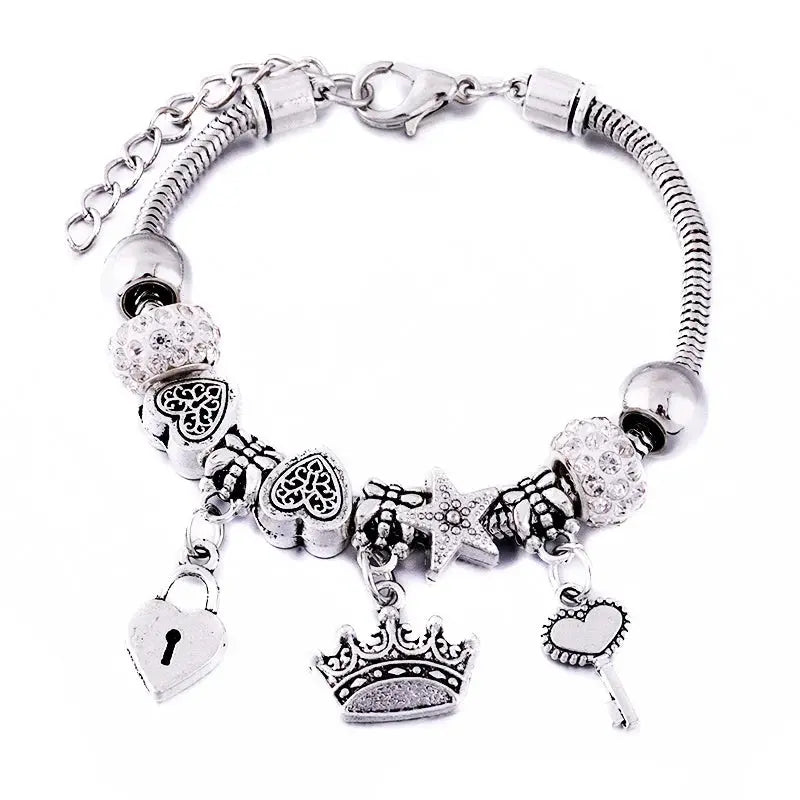 Fashion Glamour Bangle Jewelry 6 Colors Metal Lobster Buckle - USMJ0219 AliExpress-Dropship