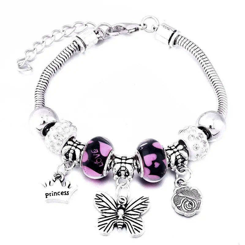 Fashion Glamour Bangle Jewelry 6 Colors Metal Lobster Buckle - USMJ0219 AliExpress-Dropship
