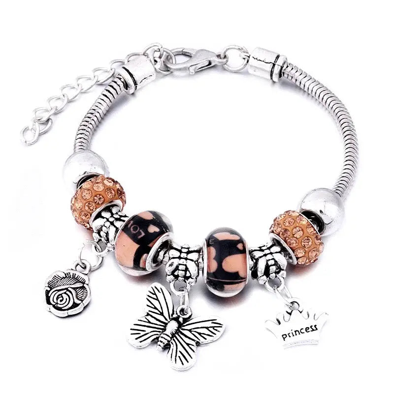 Fashion Glamour Bangle Jewelry 6 Colors Metal Lobster Buckle - USMJ0219 AliExpress-Dropship