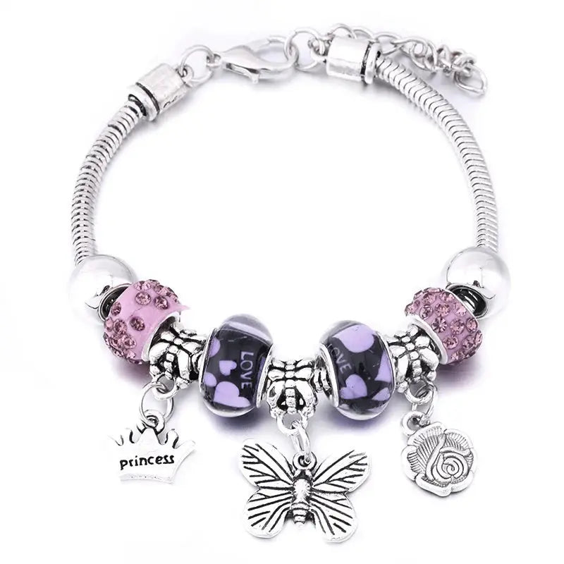 Fashion Glamour Bangle Jewelry 6 Colors Metal Lobster Buckle - USMJ0219 AliExpress-Dropship