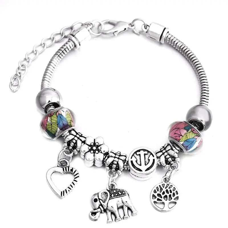 Fashion Glamour Bangle Jewelry 6 Colors Metal Lobster Buckle - USMJ0219 AliExpress-Dropship