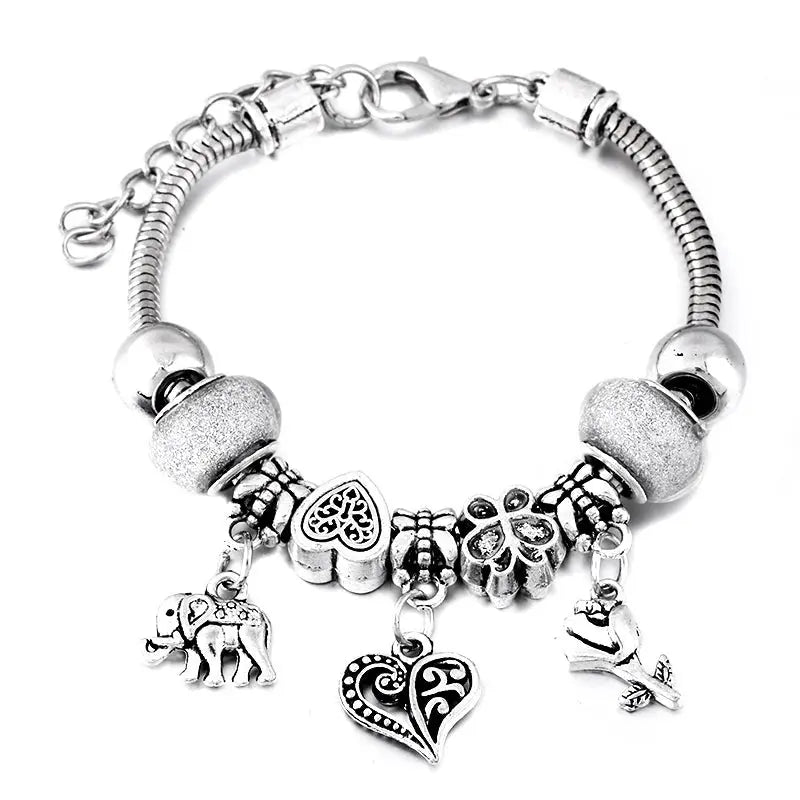 Fashion Glamour Bangle Jewelry 6 Colors Metal Lobster Buckle - USMJ0219 AliExpress-Dropship