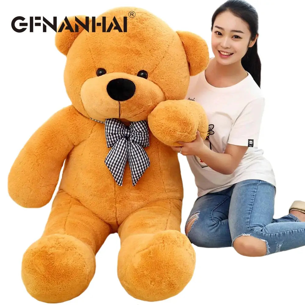 Cute bear plush toy stuffed soft bear animal plush pillow 1pc 80/100cm - USMGD0245 AliExpress-Dropship
