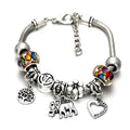 Fashion Glamour Bangle Jewelry 6 Colors Metal Lobster Buckle - USMJ0219 AliExpress-Dropship