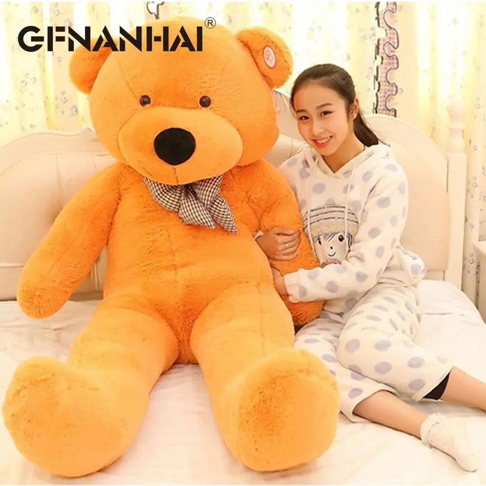 Cute bear plush toy stuffed soft bear animal plush pillow 1pc 80/100cm - USMGD0245 AliExpress-Dropship