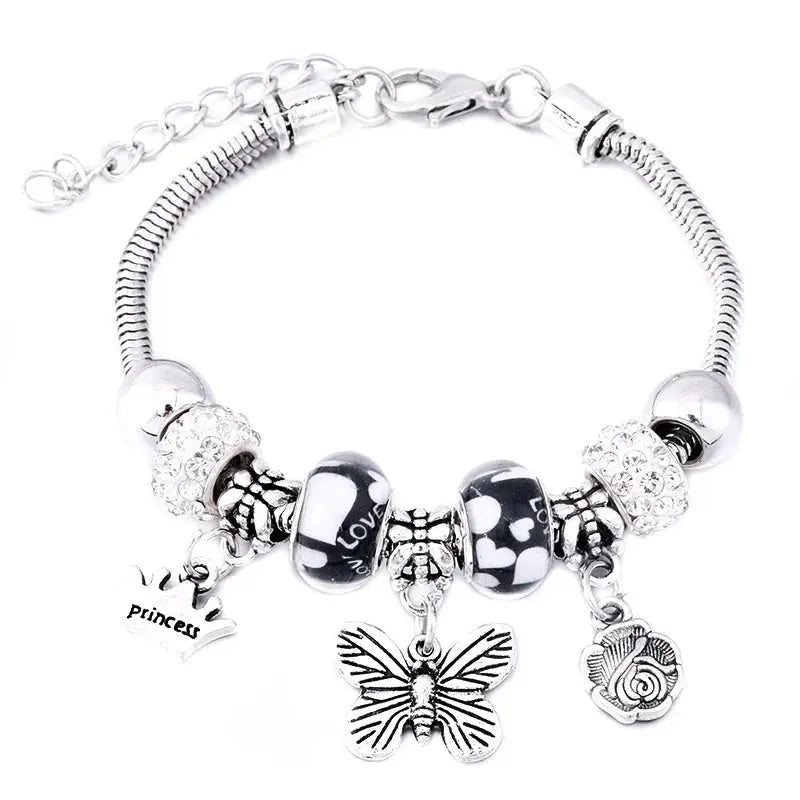 Fashion Glamour Bangle Jewelry 6 Colors Metal Lobster Buckle - USMJ0219 AliExpress-Dropship