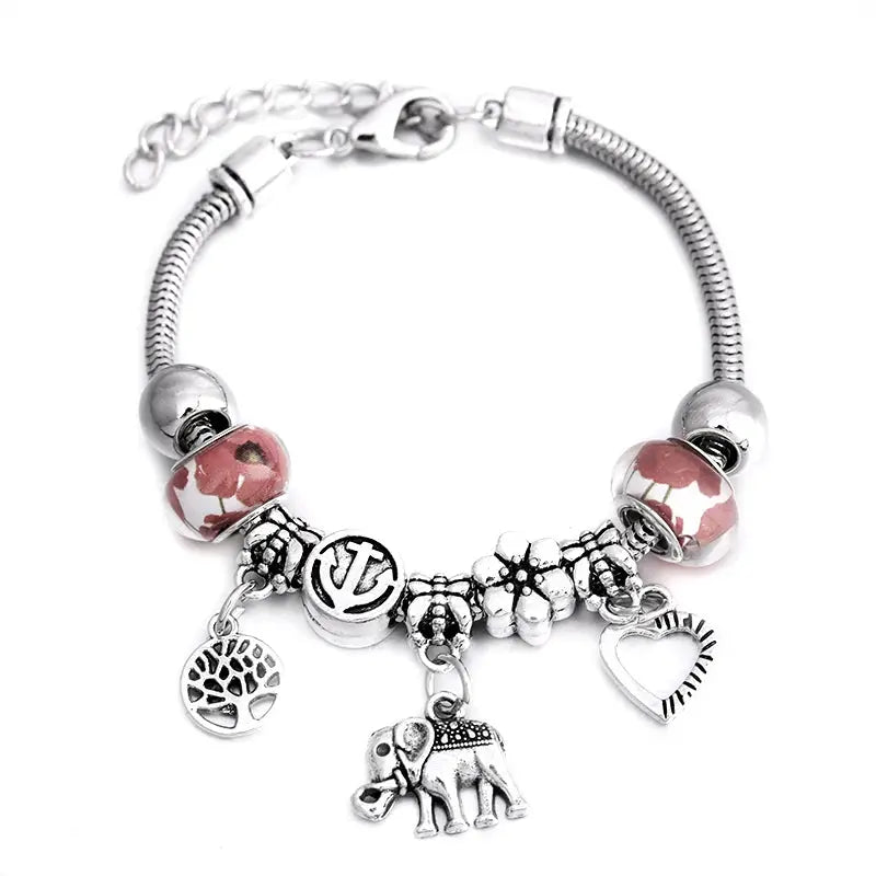 Fashion Glamour Bangle Jewelry 6 Colors Metal Lobster Buckle - USMJ0219 AliExpress-Dropship