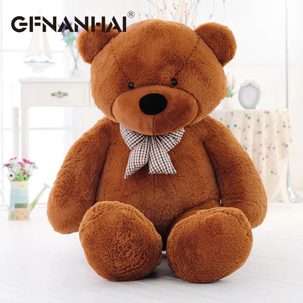 Cute bear plush toy stuffed soft bear animal plush pillow 1pc 80/100cm - USMGD0245 AliExpress-Dropship