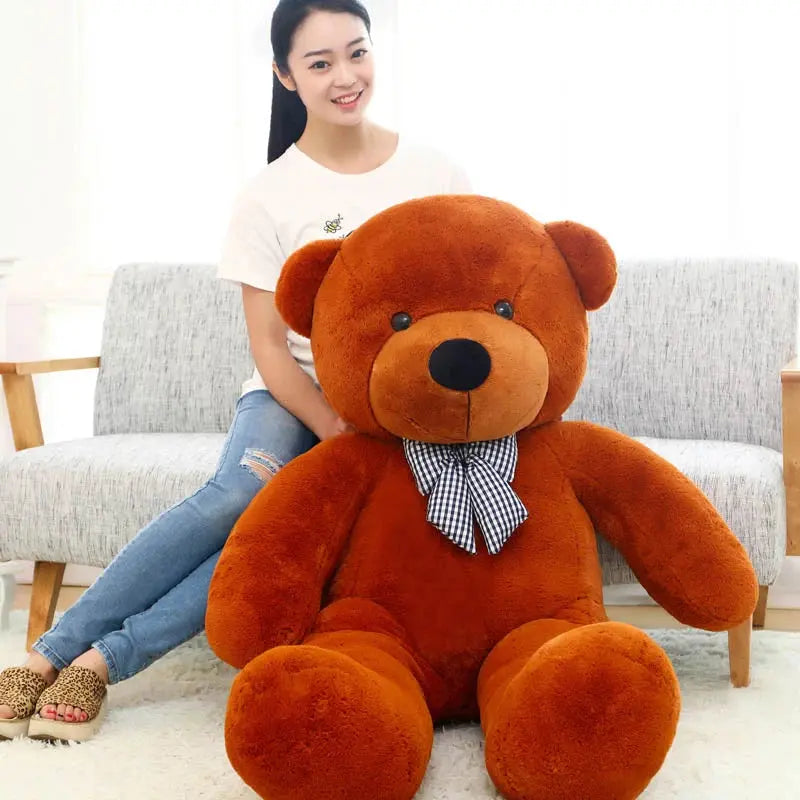 Cute bear plush toy stuffed soft bear animal plush pillow 1pc 80/100cm - USMGD0245 AliExpress-Dropship