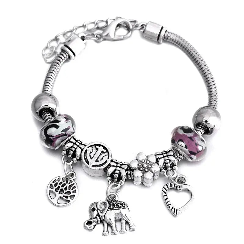 Fashion Glamour Bangle Jewelry 6 Colors Metal Lobster Buckle - USMJ0219 AliExpress-Dropship
