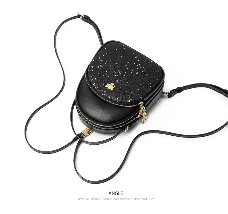 FOXER Glett Design Mini Female Backpack Split Leather Multilayer - USMGD0248 AliExpress-Dropship