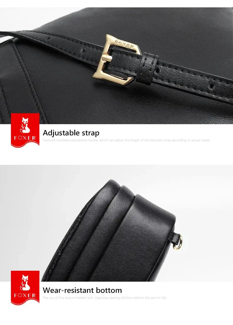 FOXER Glett Design Mini Female Backpack Split Leather Multilayer - USMGD0248 AliExpress-Dropship