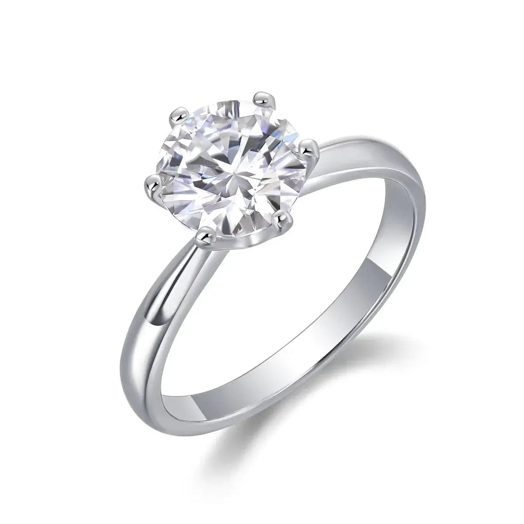 Diamond Wedding Ring Sterling Silver Plated Ring - USMJ0231 AliExpress-Dropship