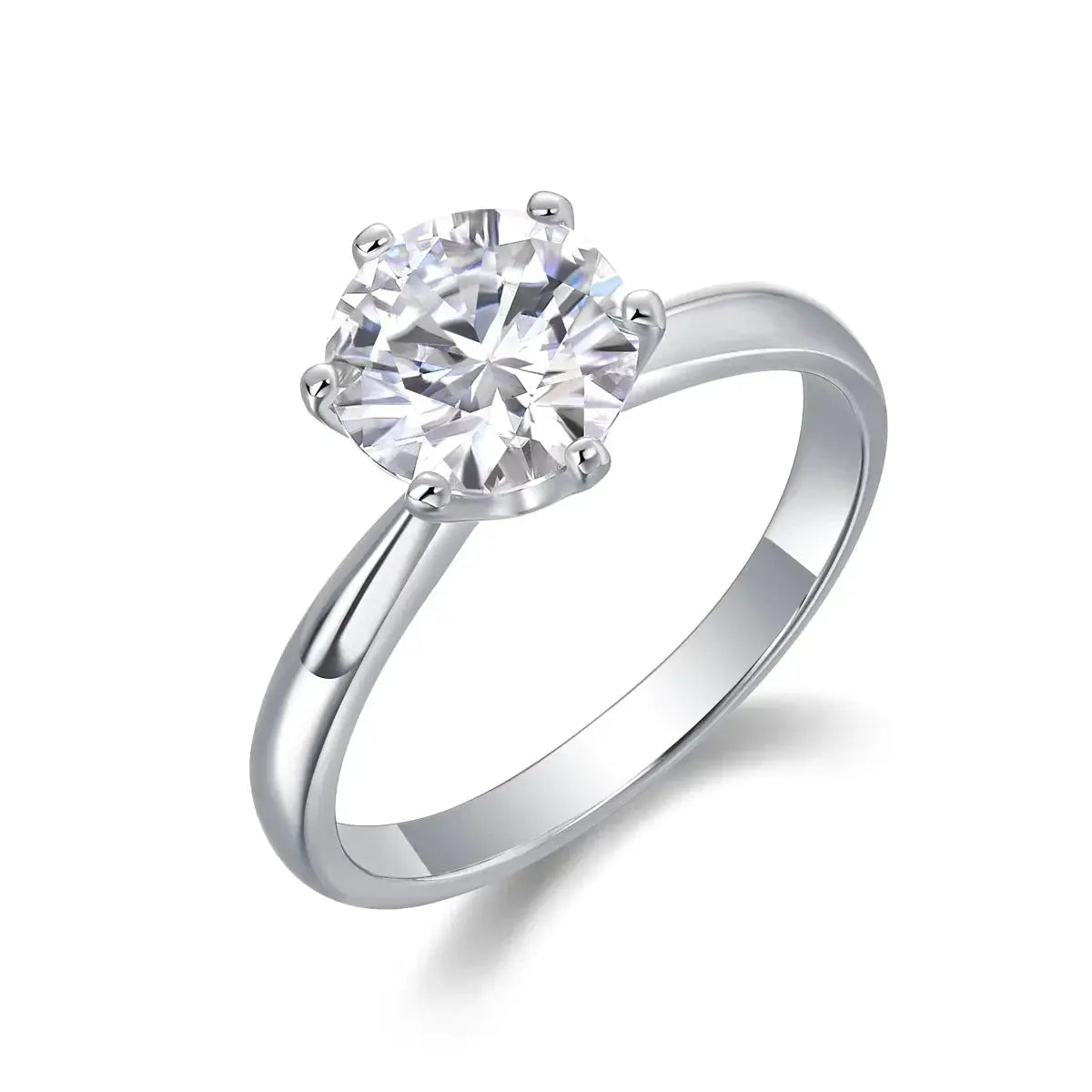 Diamond Wedding Ring Sterling Silver Plated Ring - USMJ0231 AliExpress-Dropship