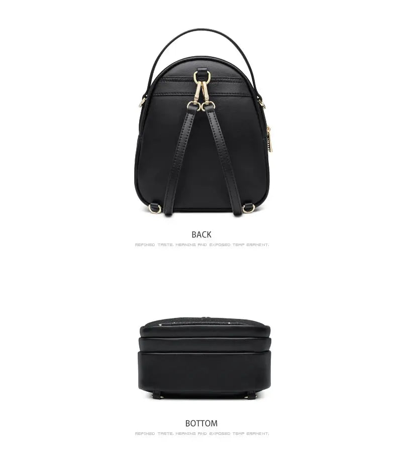 FOXER Glett Design Mini Female Backpack Split Leather Multilayer - USMGD0248 AliExpress-Dropship