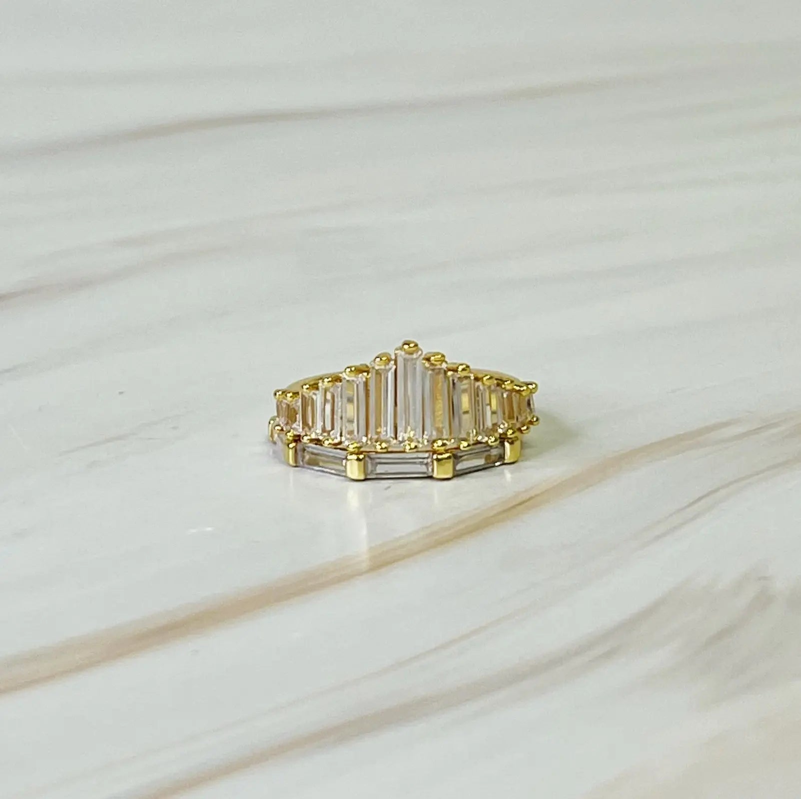 Crown Channel Ring Set Of 2 - USMJ0324 DC-Ellison+Young