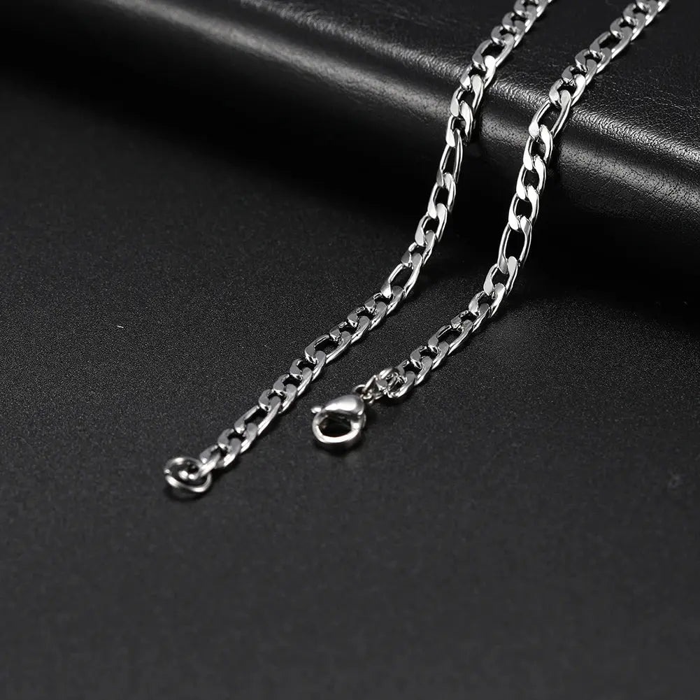 Cuban Chain Stainless Steel Necklaces for Men - USMJ0224 AliExpress-Dropship