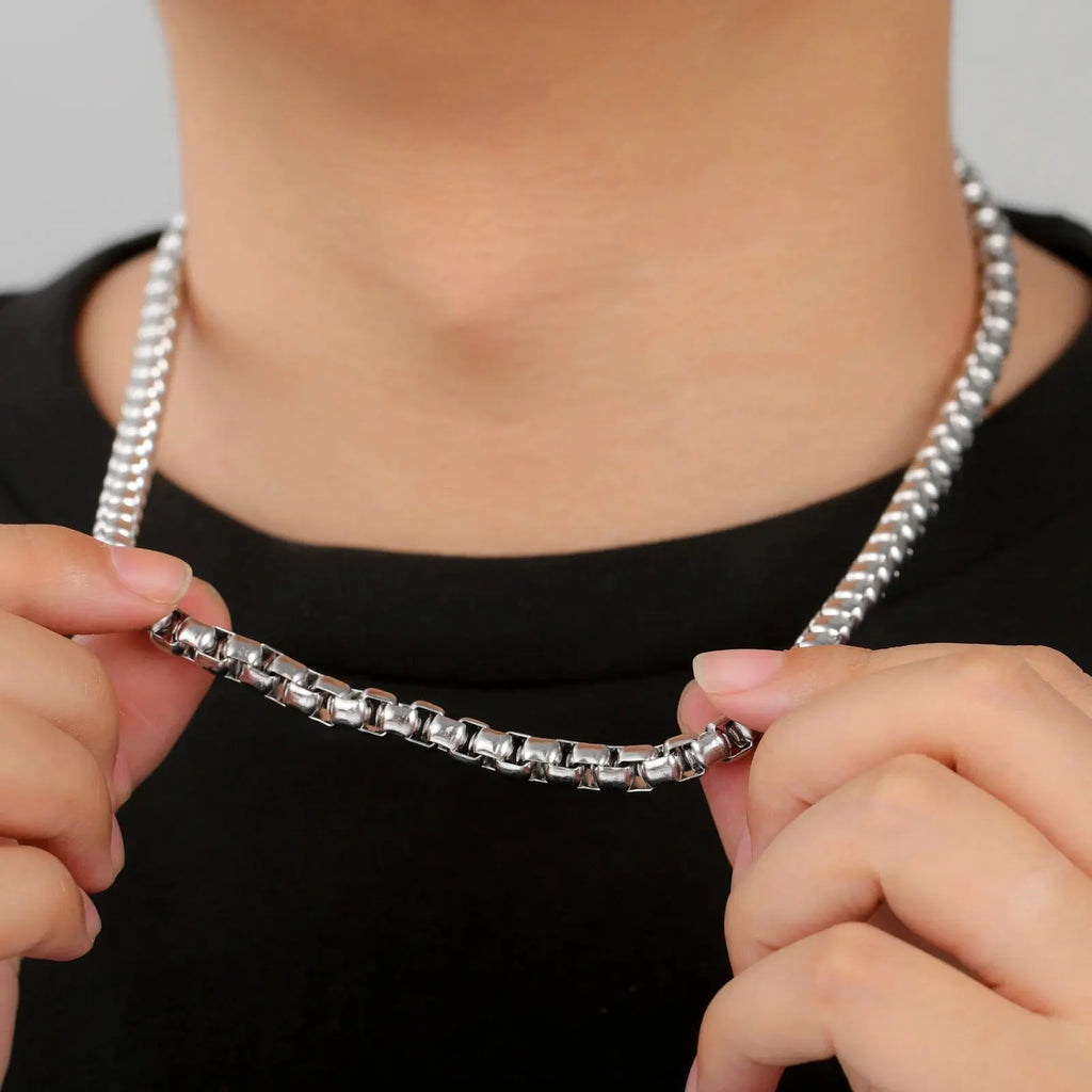 Cuban Chain Stainless Steel Necklaces for Men - USMJ0224 AliExpress-Dropship
