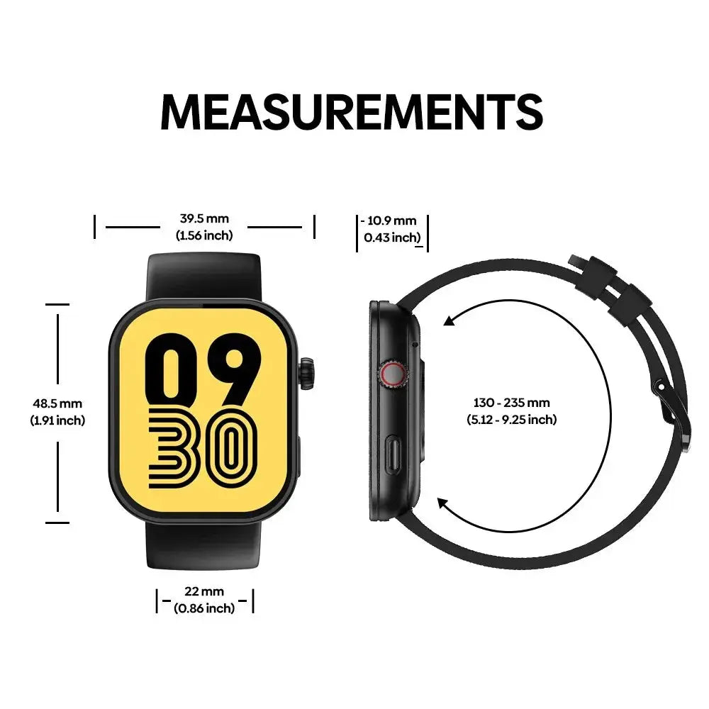 New Zeblaze Btalk Plus Voice Calling Smartwatch 2.03'' HD Color - USMW0279 AliExpress