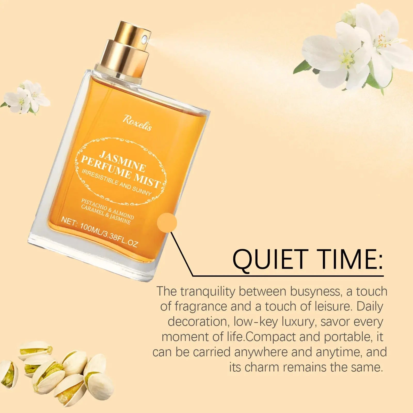 Jasmine Light Fragrance Perfume Charm Women Body Perfumes - USM0134 AliExpress-Dropship