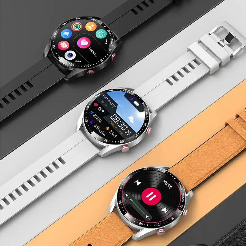 ECG+PPG Bluetooth Call Smart Watch Health Blood Pressure - ON SALE 5% Discount - USMJ0286 AliExpress